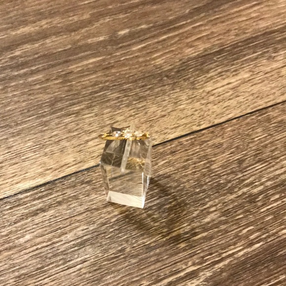 14K gold over Marquise diamond engagement ring - Picture 8 of 8